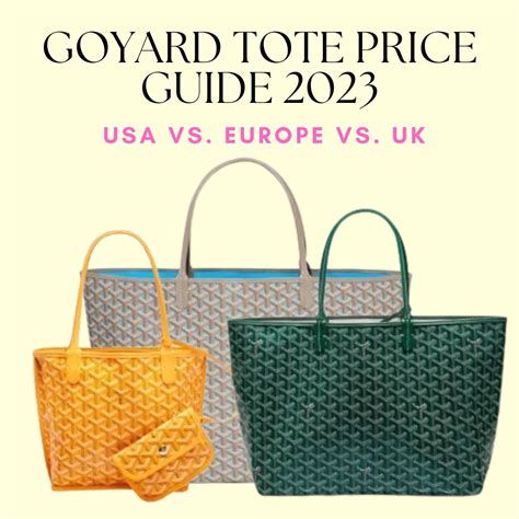 goyard transparent tote|goyard tote bag price 2023.